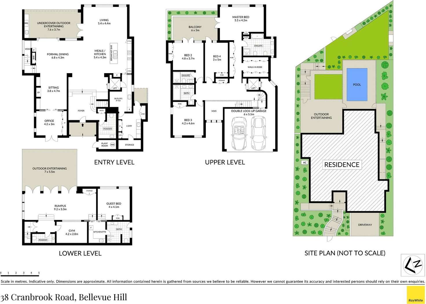 Floorplan of Homely house listing, 38 Cranbrook Road, Bellevue Hill NSW 2023