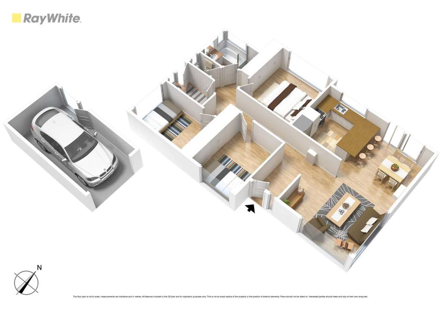 Floorplan of Homely unit listing, 2/19 Hillcrest Avenue, Chadstone VIC 3148