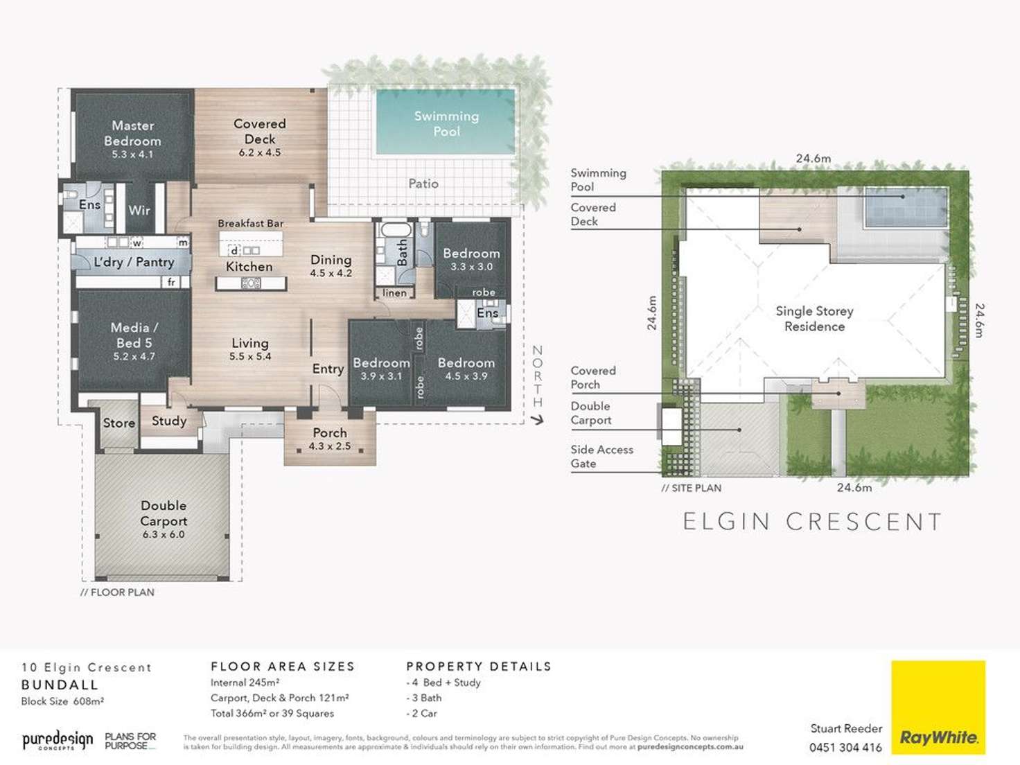 Floorplan of Homely house listing, 10 Elgin Crescent, Sorrento QLD 4217