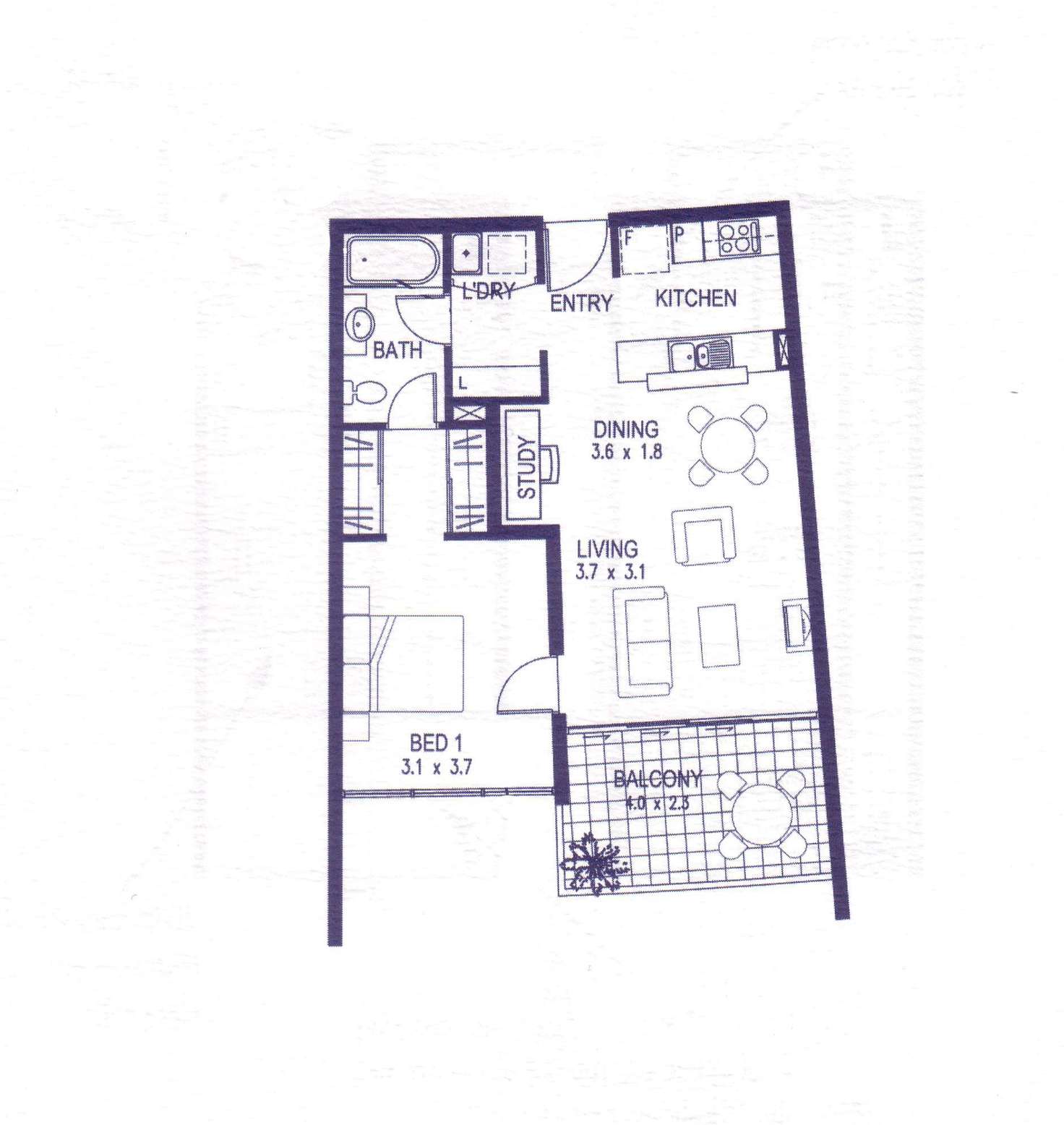 Floorplan of Homely apartment listing, 73/170 Leichhardt Street, Spring Hill QLD 4000