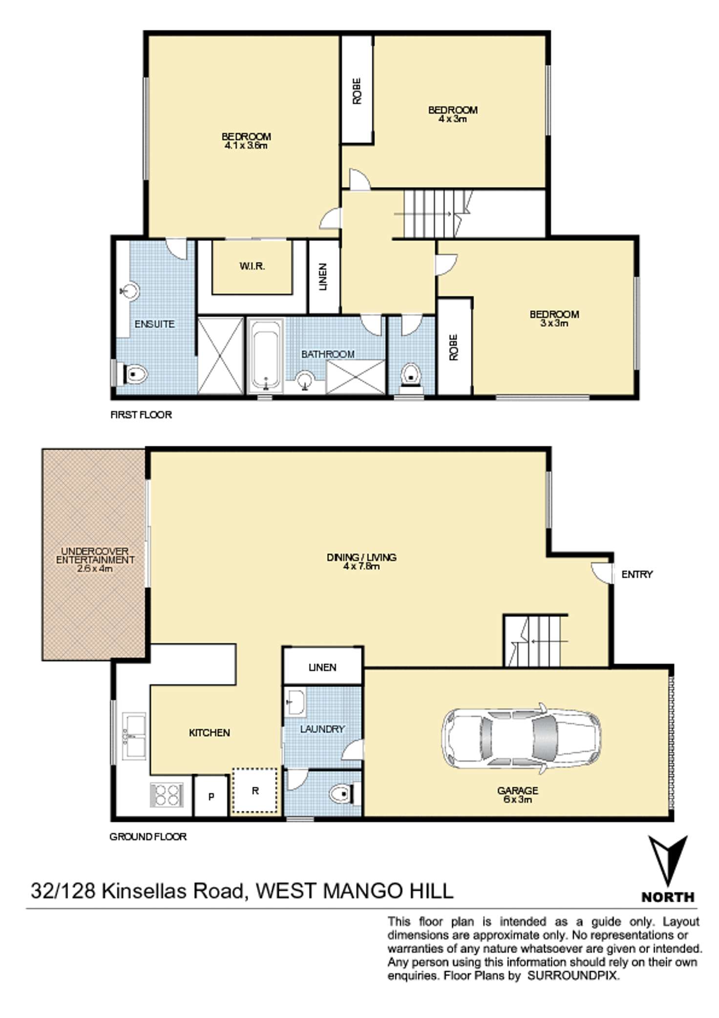 Floorplan of Homely house listing, 32/128 Kinsellas Road West, Mango Hill QLD 4509