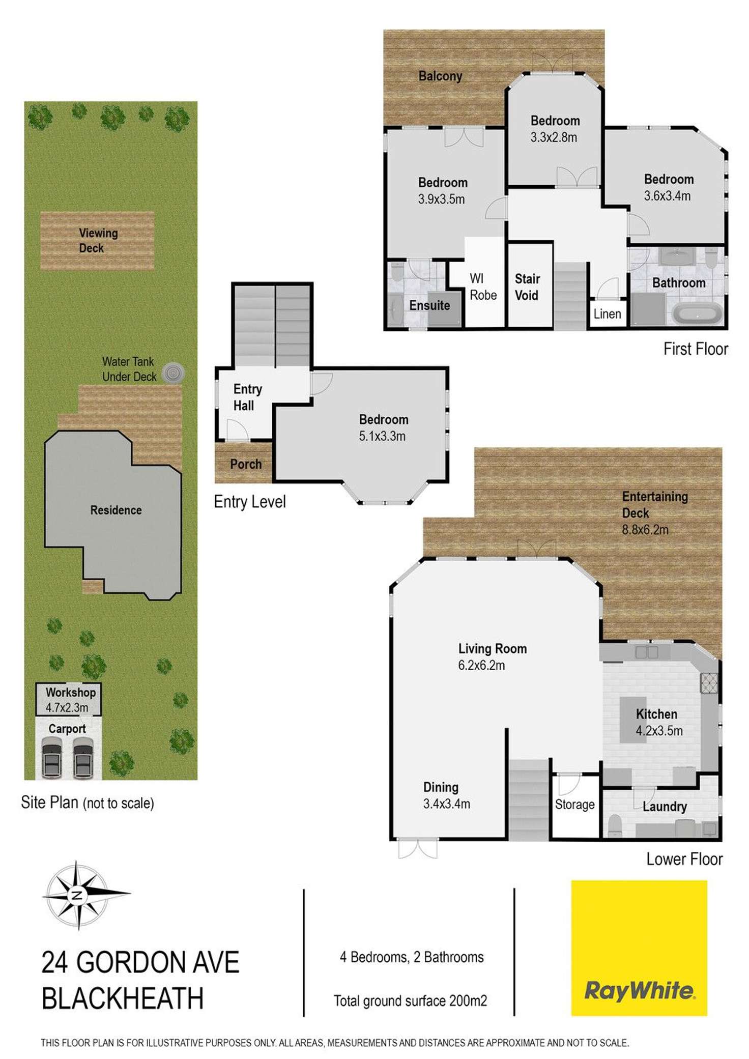 Floorplan of Homely house listing, 24 Gordon Avenue, Blackheath NSW 2785