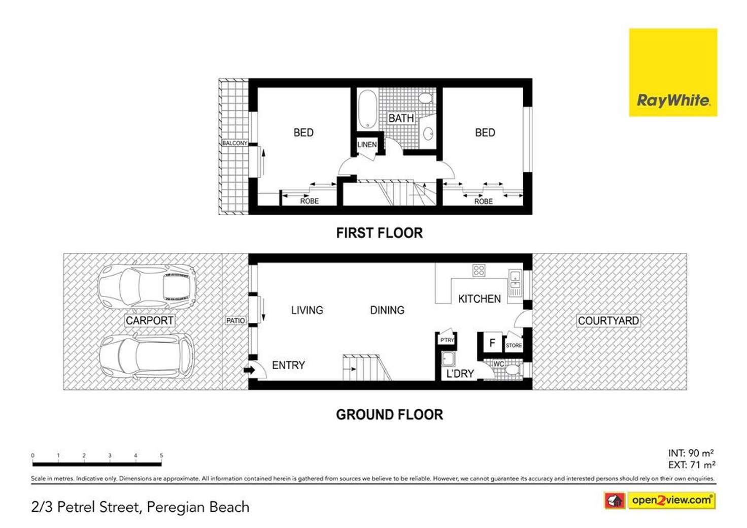 Floorplan of Homely unit listing, 2/3 Petrel Street, Peregian Beach QLD 4573