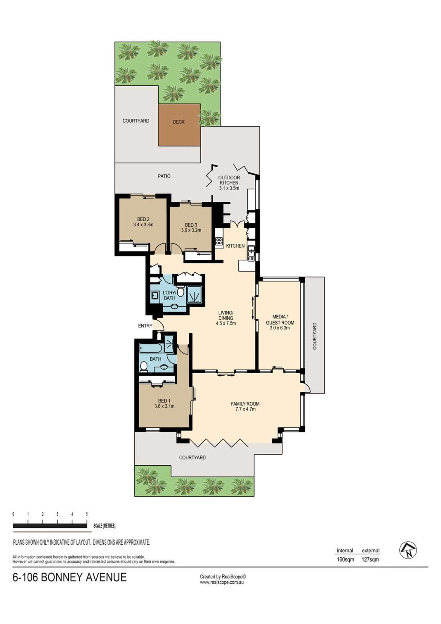 Floorplan of Homely unit listing, 6/106 Bonney Avenue, Clayfield QLD 4011