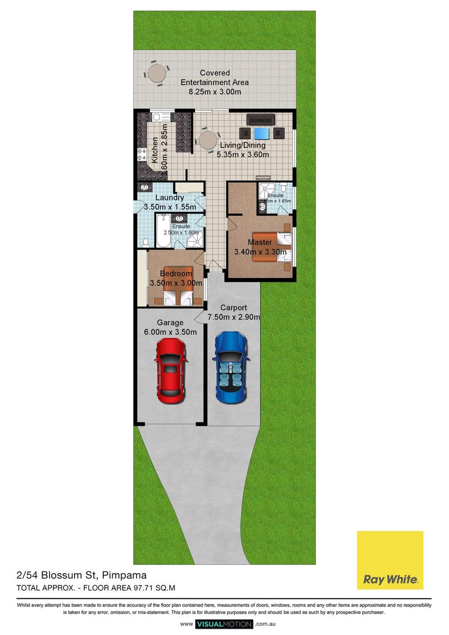 Floorplan of Homely house listing, 2/54 Blossom Street, Pimpama QLD 4209