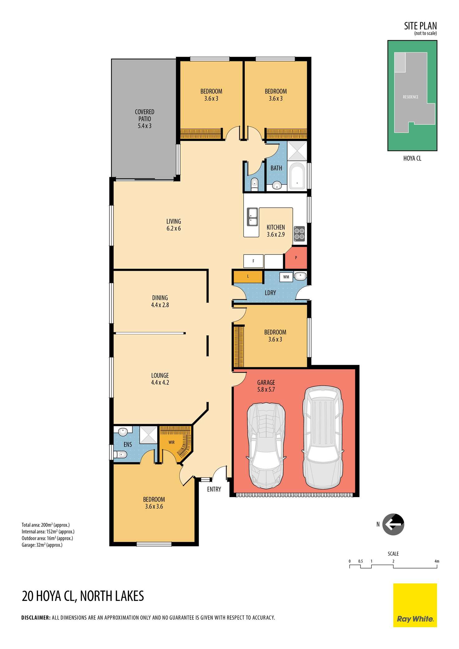 Floorplan of Homely house listing, 20 Hoya Close, North Lakes QLD 4509