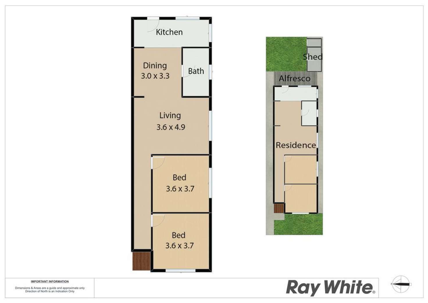 Floorplan of Homely house listing, 34 Denison Street, Carrington NSW 2294