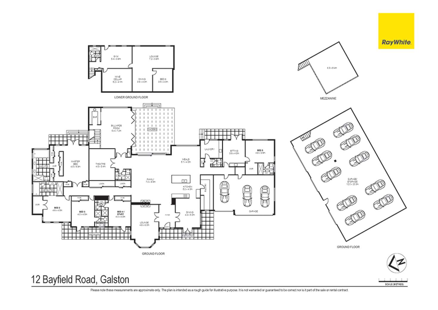 Floorplan of Homely house listing, 12 Bayfield Road, Galston NSW 2159