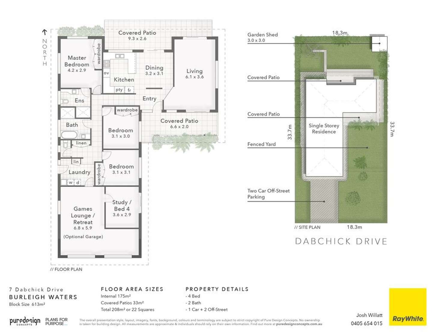 Floorplan of Homely house listing, 7 Dabchick Drive, Burleigh Waters QLD 4220