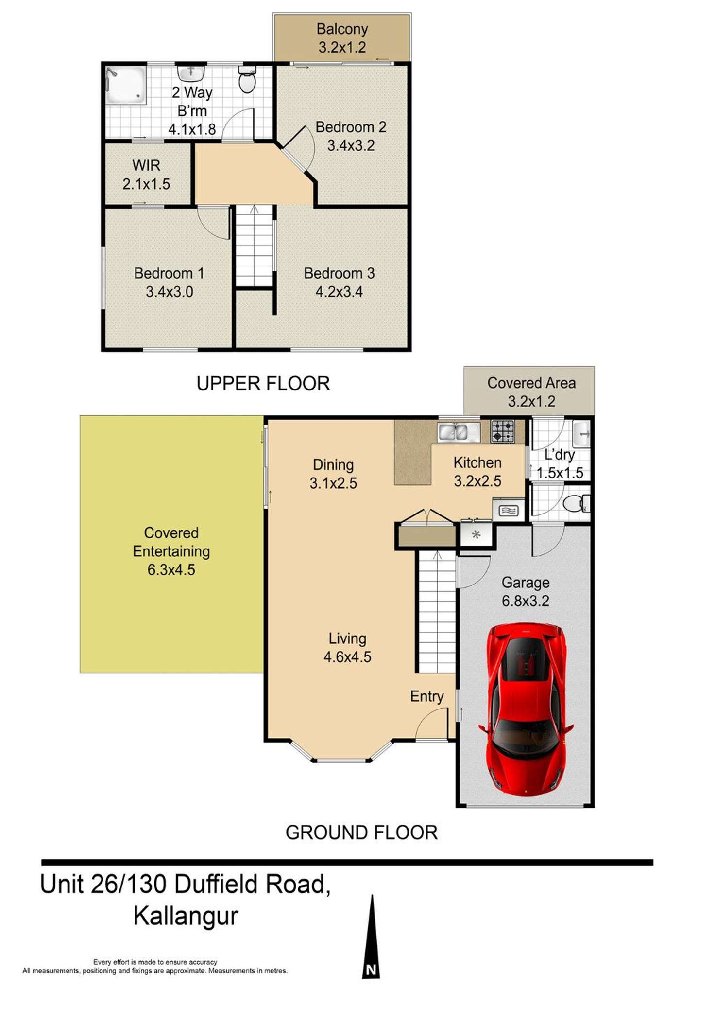 Floorplan of Homely house listing, 26/130 Duffield Road, Kallangur QLD 4503