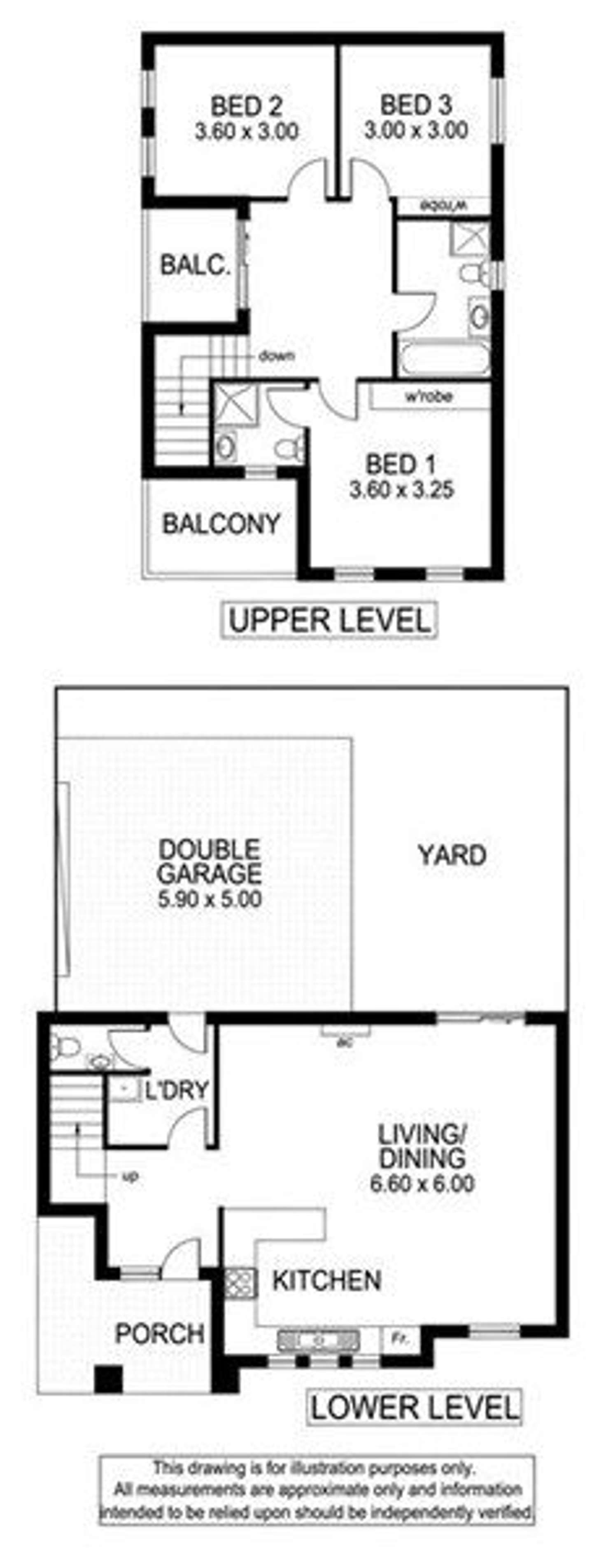 Floorplan of Homely townhouse listing, 18 Tucker Street, Munno Para SA 5115