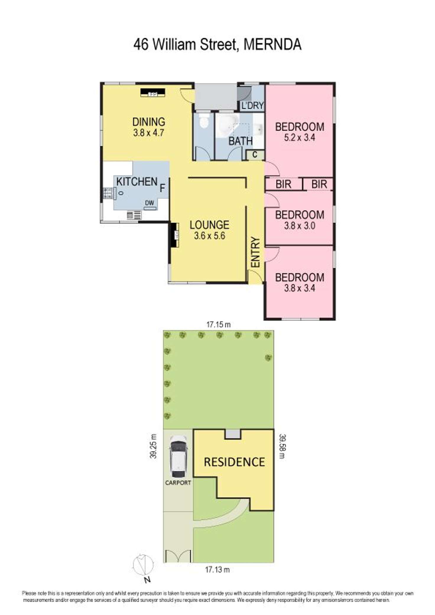 Floorplan of Homely house listing, 46 William Street, Mernda VIC 3754