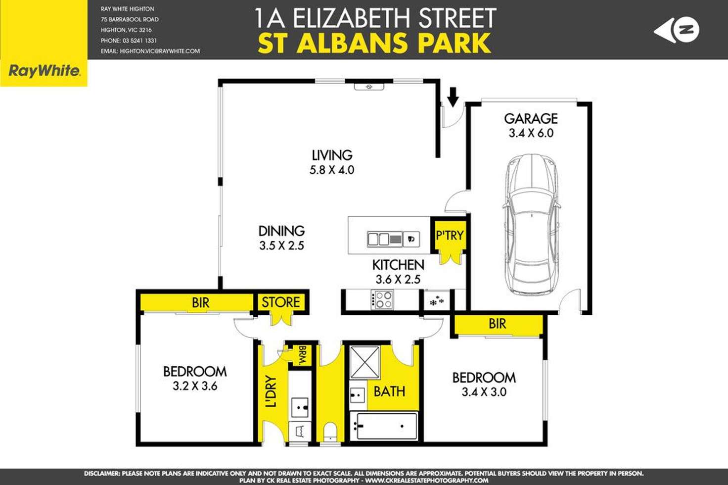 Floorplan of Homely unit listing, 3/44 Townsend Road, St Albans Park VIC 3219