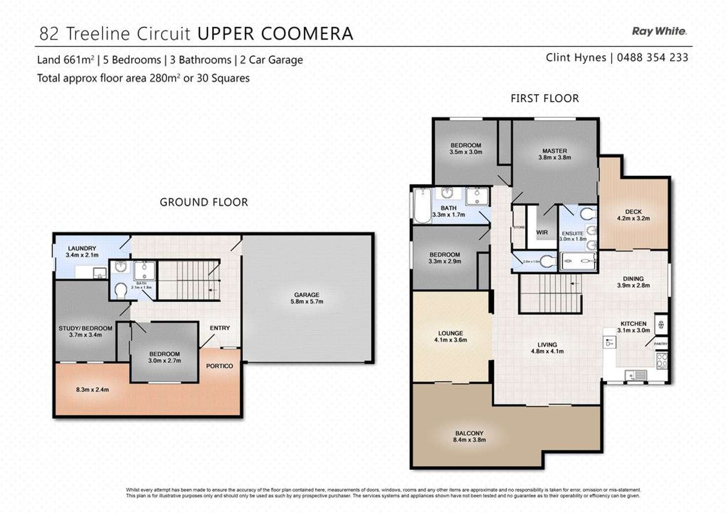 Floorplan of Homely house listing, 82 Treeline Circuit, Upper Coomera QLD 4209