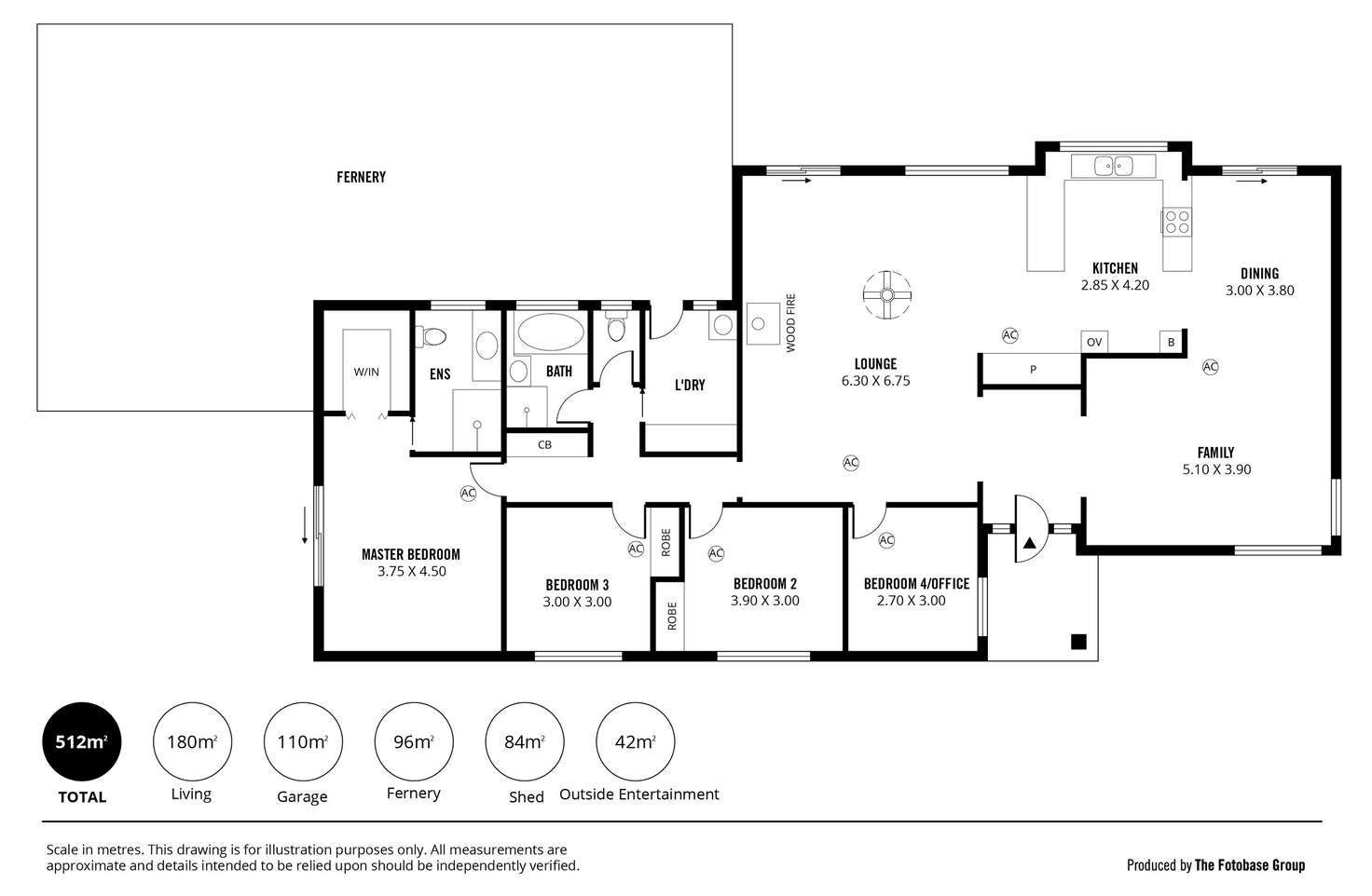 Floorplan of Homely house listing, 132 Cut Hill Road, Kangarilla SA 5157