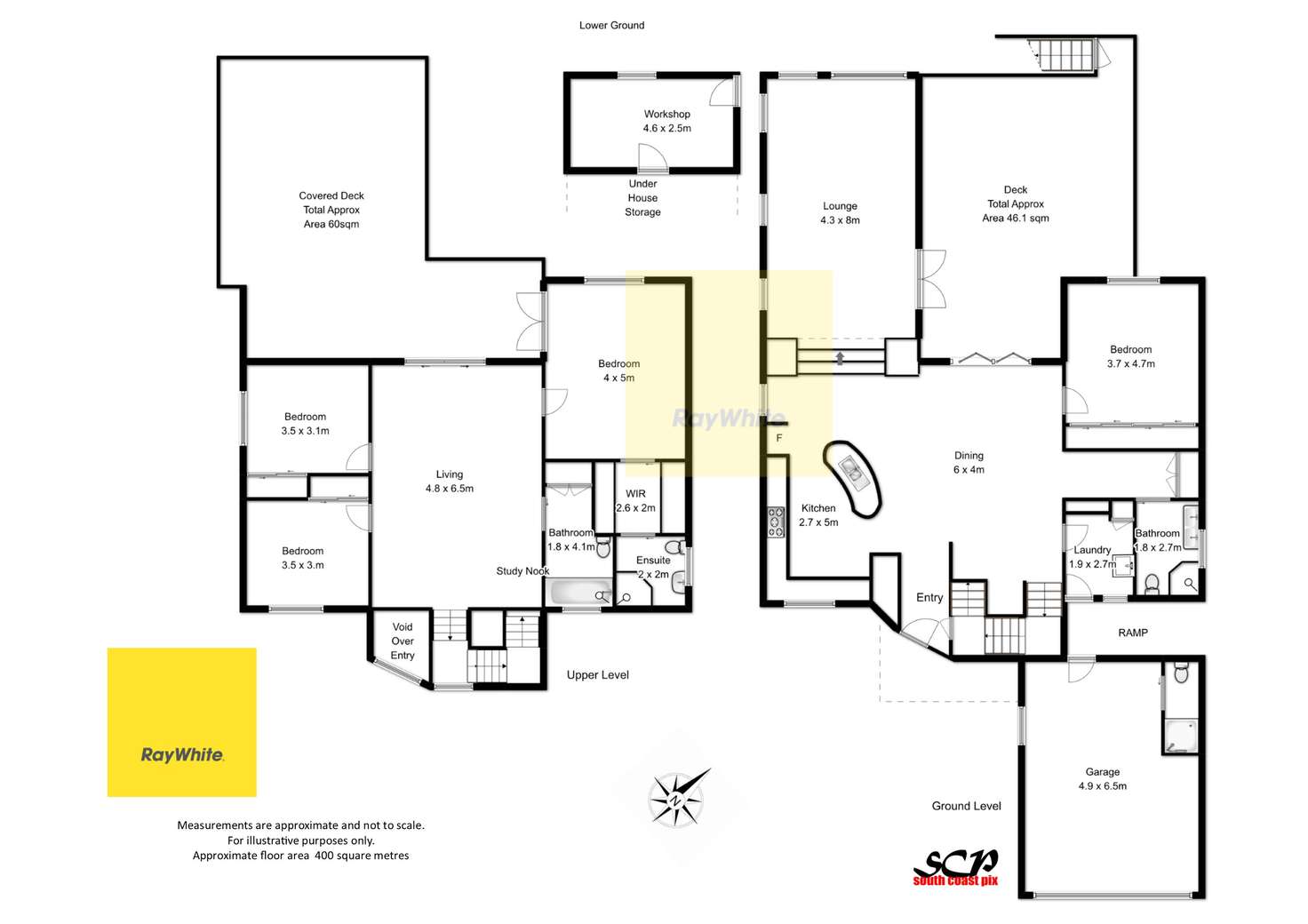 Floorplan of Homely house listing, 6 Vista Avenue, Catalina NSW 2536