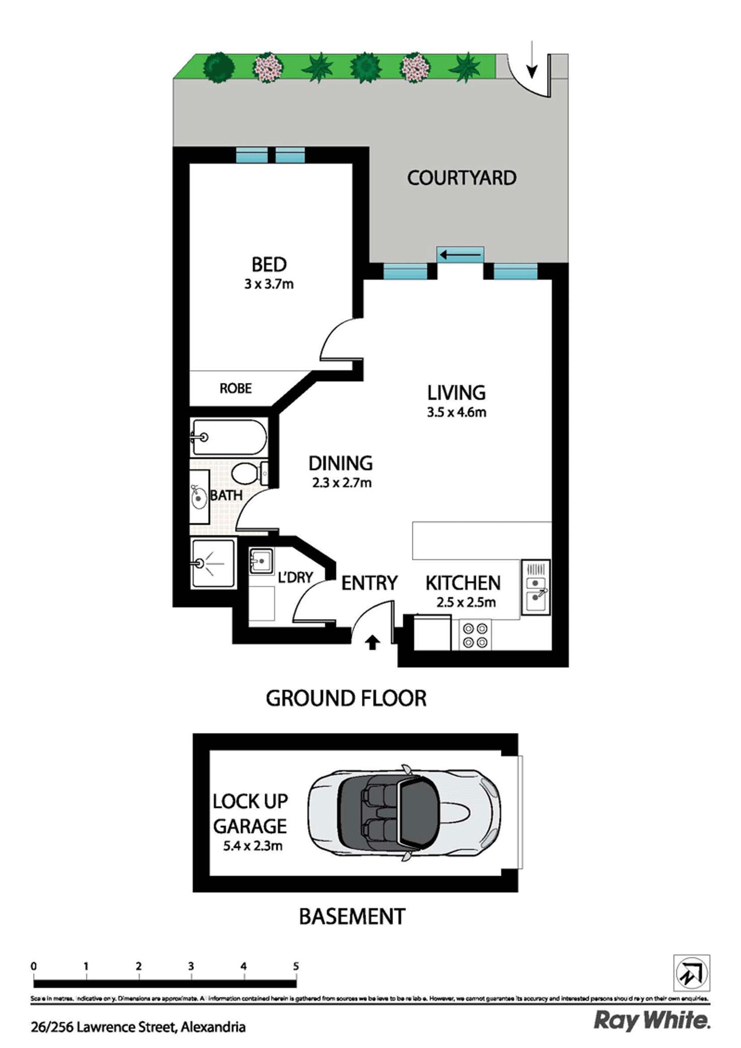 Floorplan of Homely apartment listing, 26/256-270 Lawrence Street, Alexandria NSW 2015
