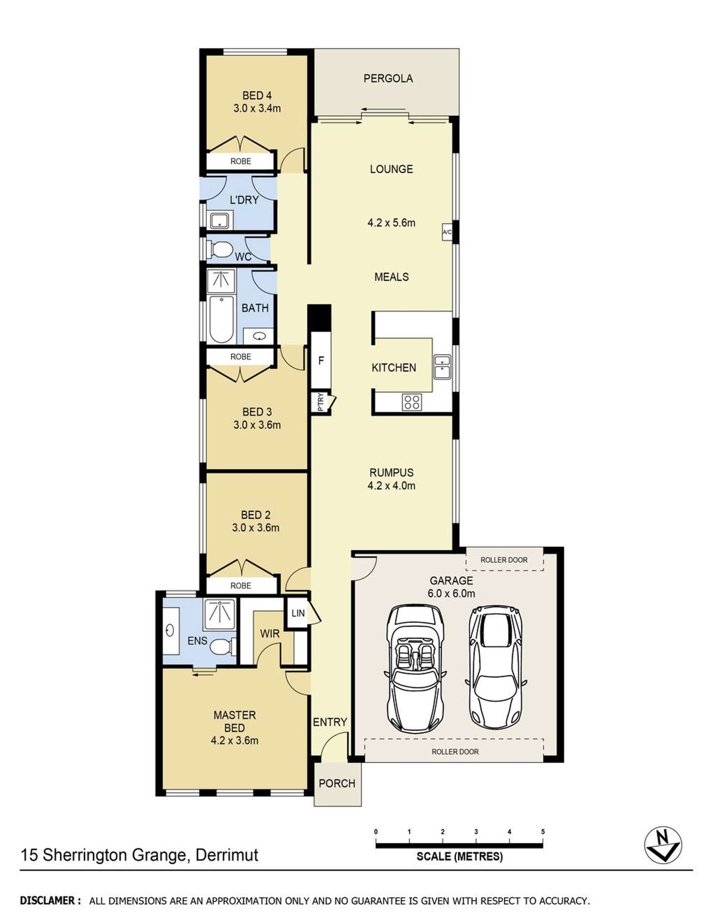 Floorplan of Homely house listing, 15 Sherrington Grange, Derrimut VIC 3030