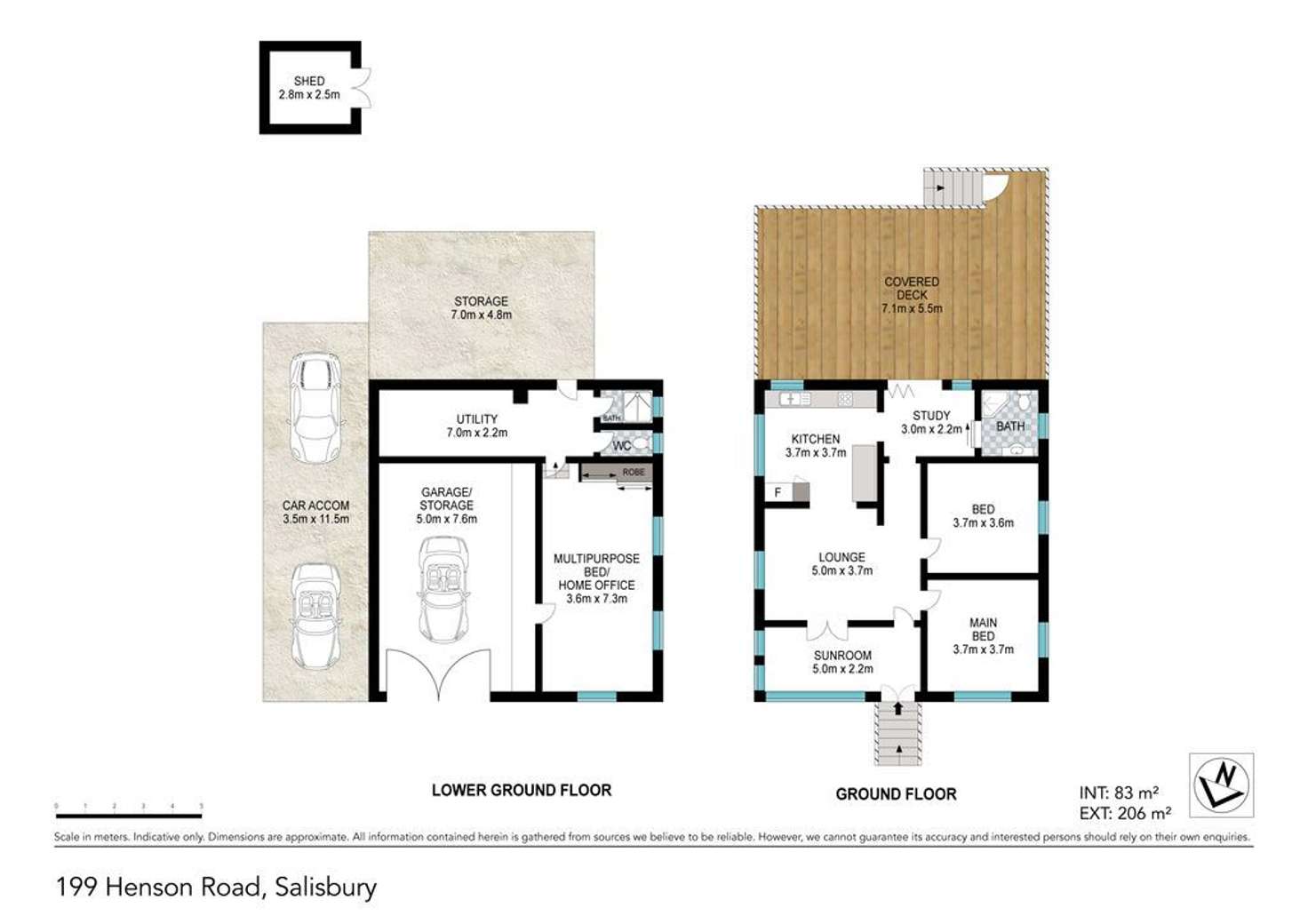 Floorplan of Homely house listing, 199 Henson Road, Salisbury QLD 4107
