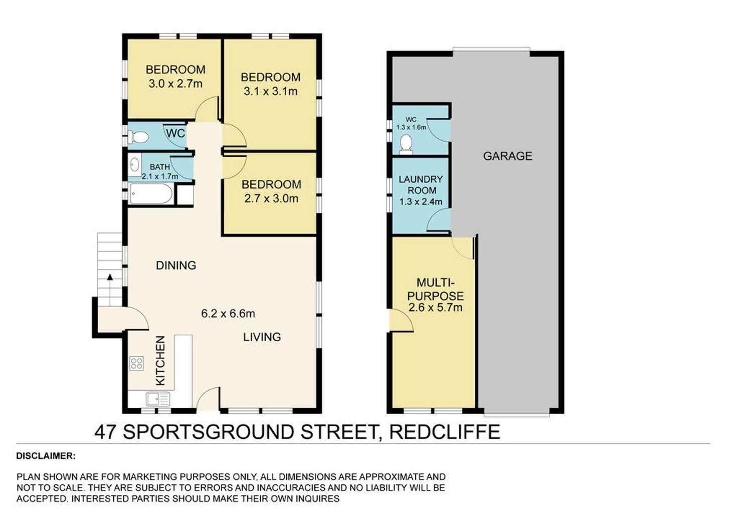 Floorplan of Homely house listing, 47 Sportsground Street, Redcliffe QLD 4020