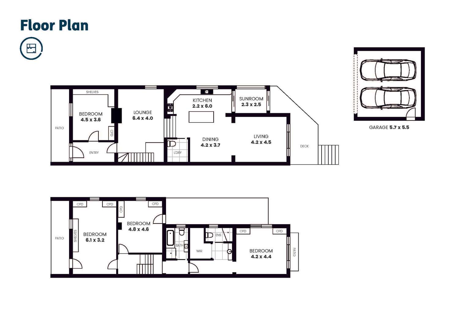 Floorplan of Homely house listing, 7 High Street, The Hill NSW 2300