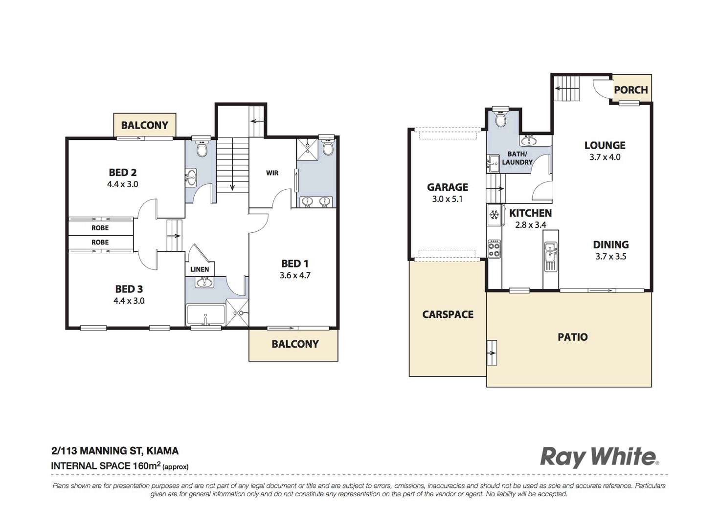 Floorplan of Homely townhouse listing, 2/113 Manning Street, Kiama NSW 2533