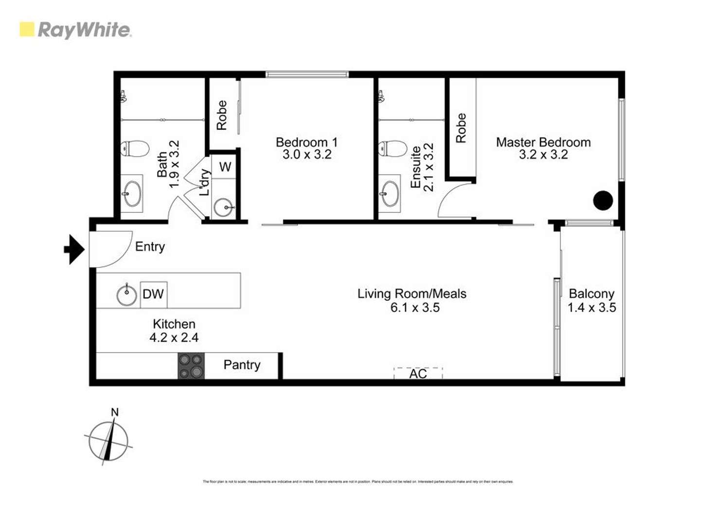 Floorplan of Homely apartment listing, 503/63-65 Atherton Road, Oakleigh VIC 3166