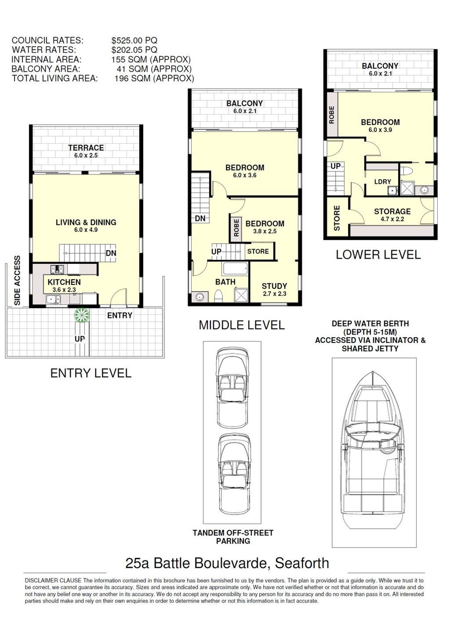 Floorplan of Homely house listing, 25a Battle Boulevard, Seaforth NSW 2092