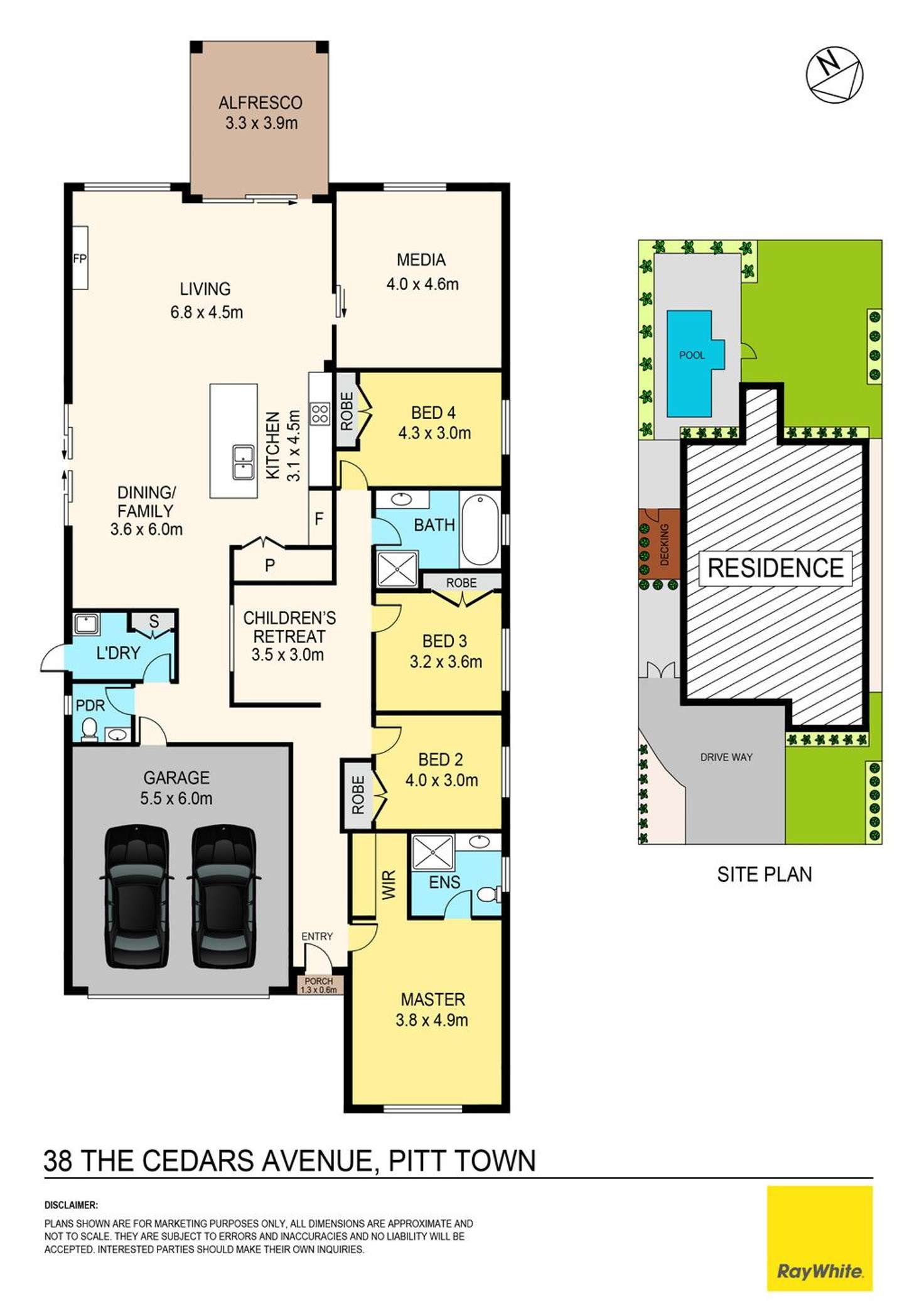 Floorplan of Homely house listing, 38 The Cedars Avenue, Pitt Town NSW 2756