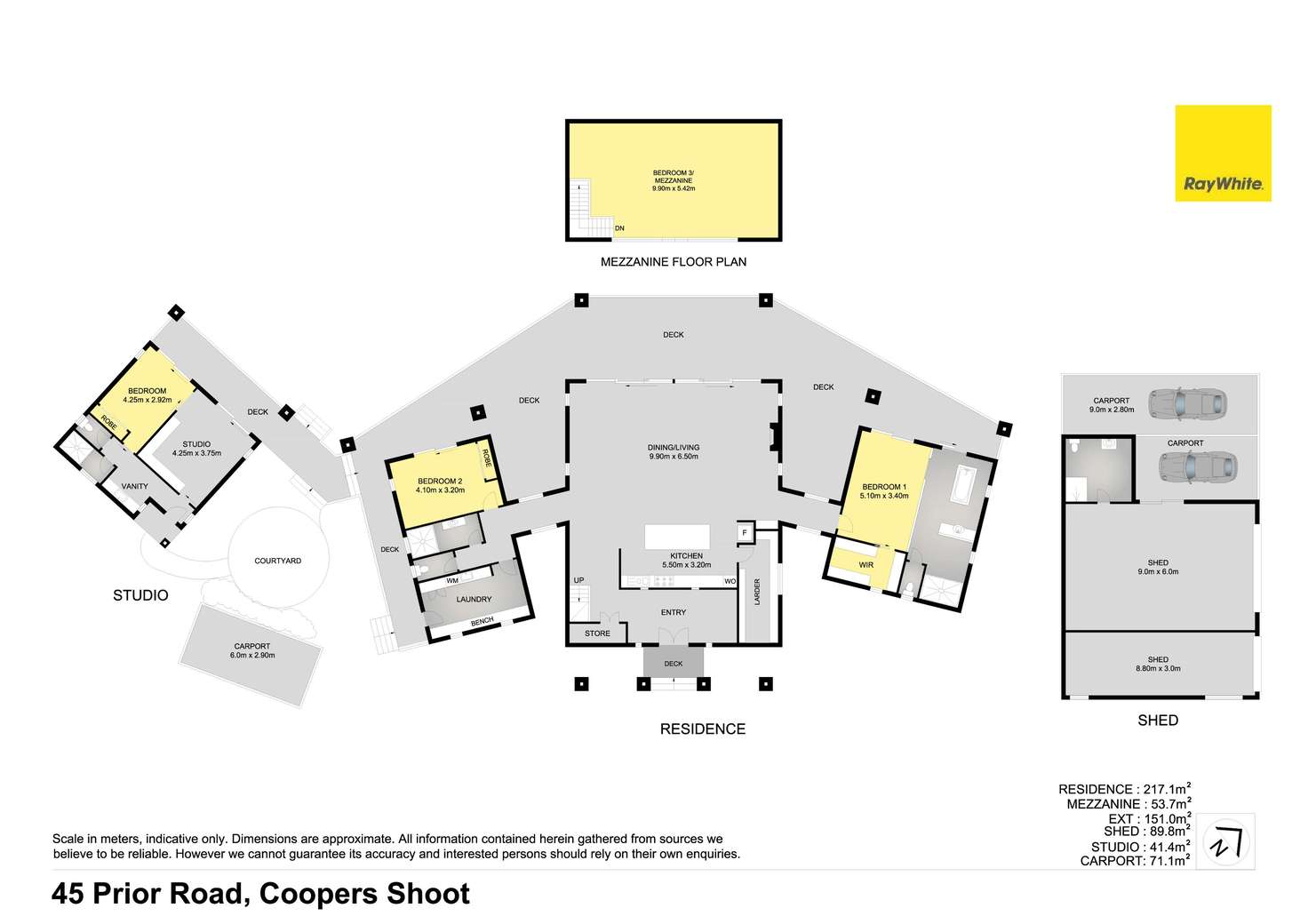 Floorplan of Homely house listing, 45 Prior Drive, Coopers Shoot NSW 2479