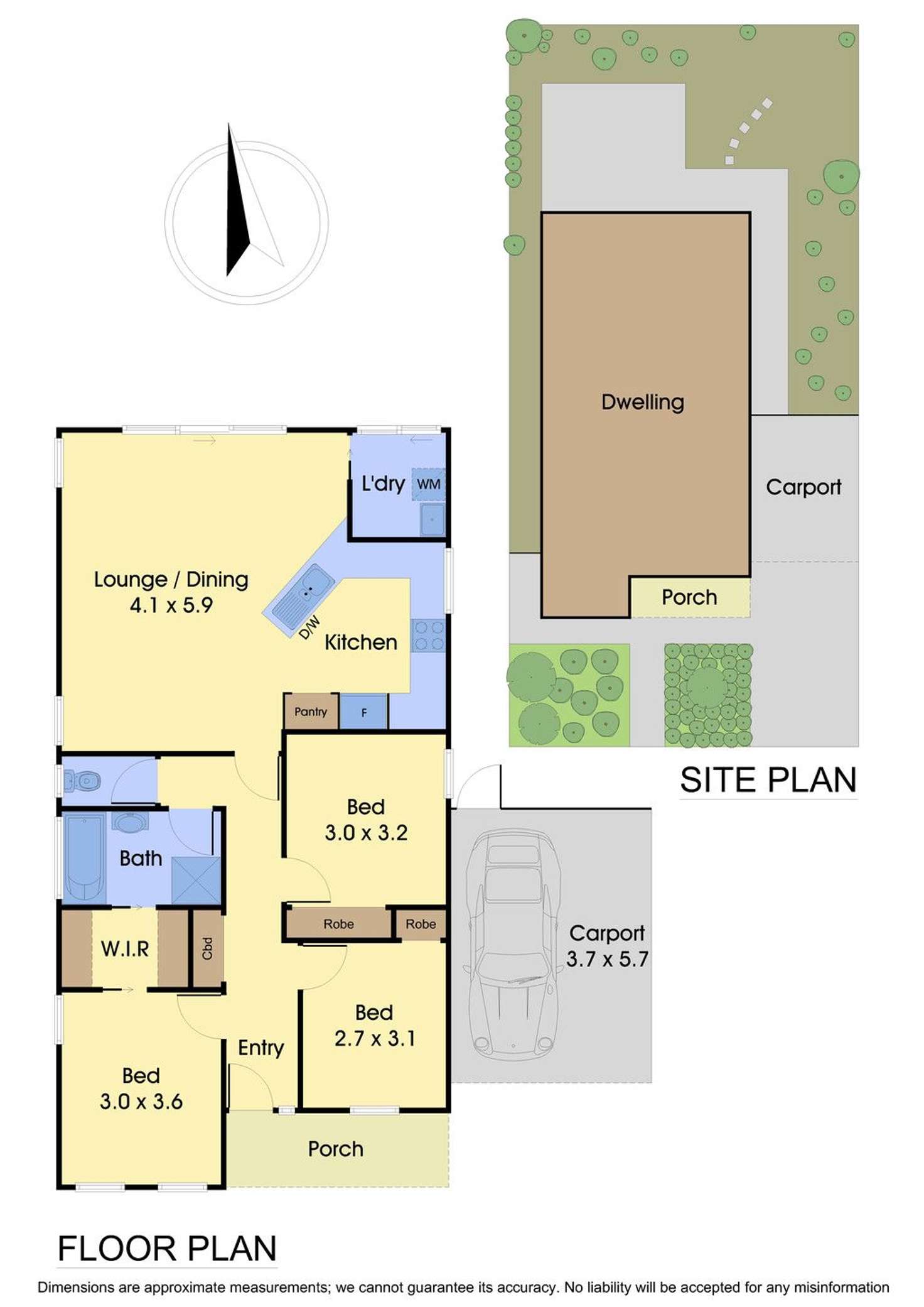 Floorplan of Homely house listing, 25 Carome Way, Doreen VIC 3754