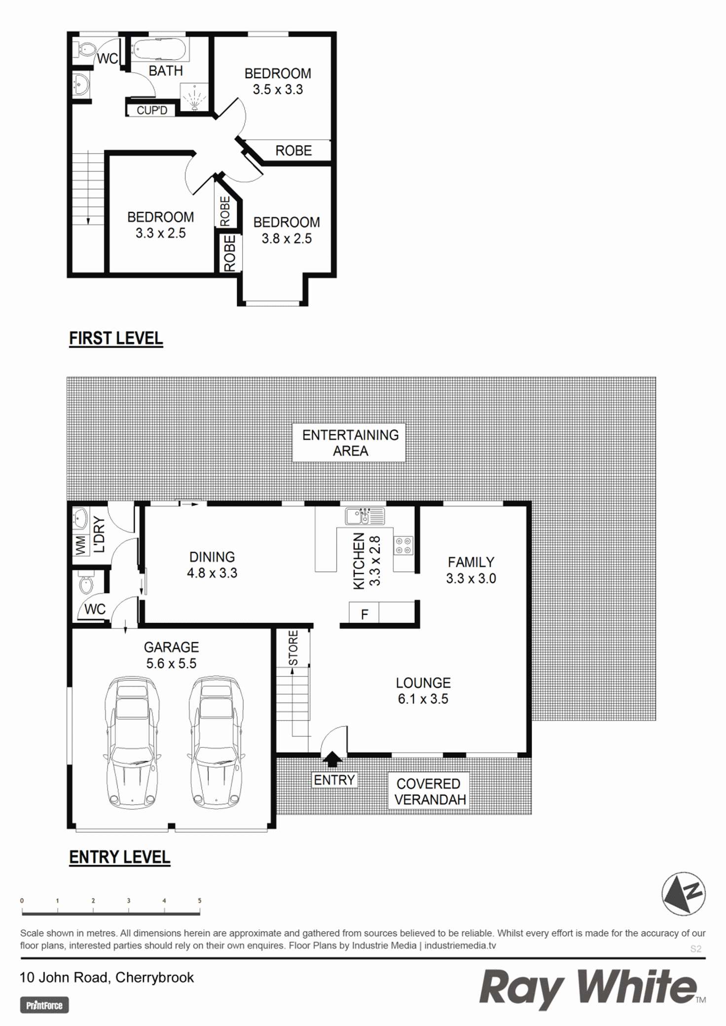 Floorplan of Homely house listing, 10 John Road, Cherrybrook NSW 2126