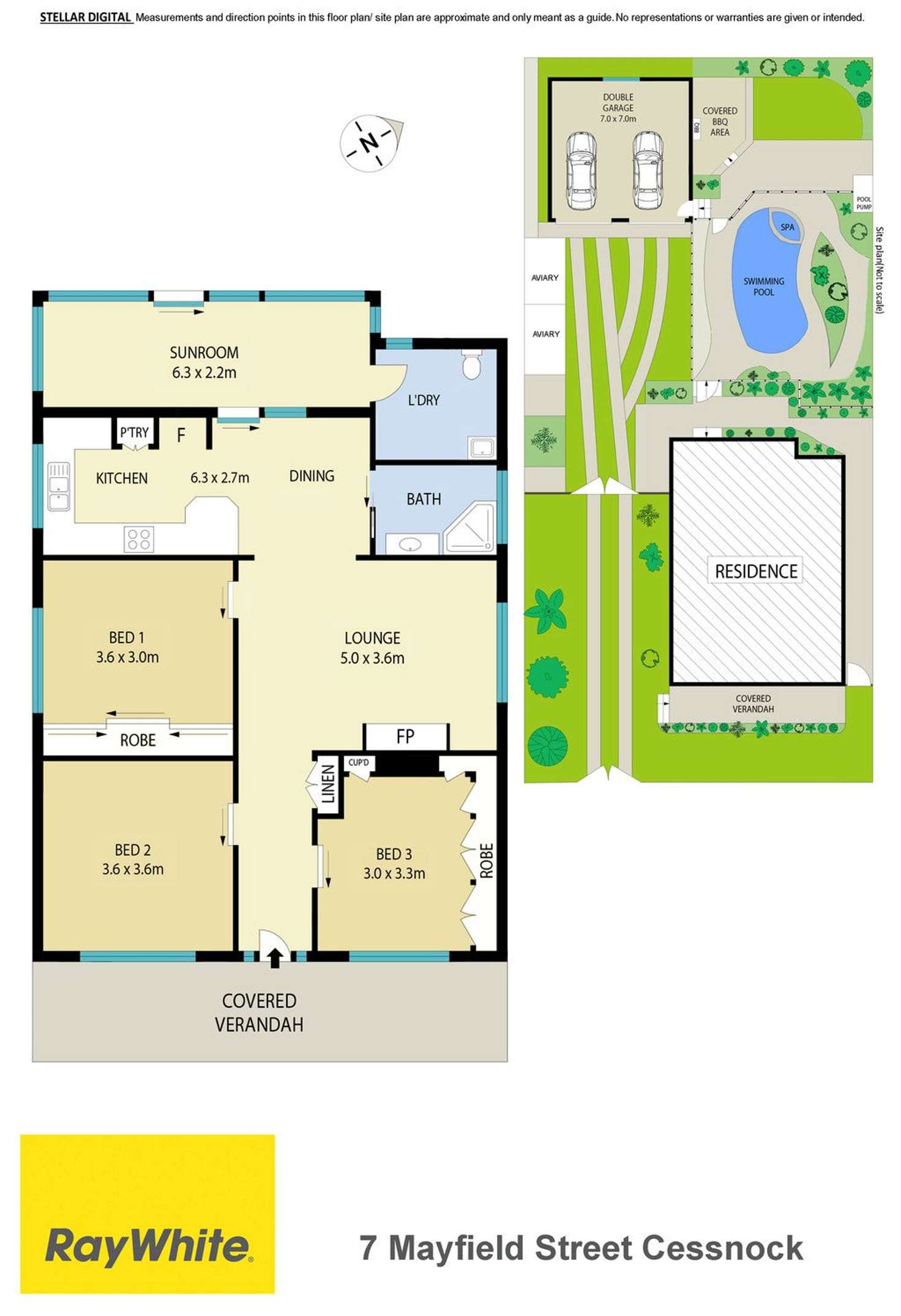 Floorplan of Homely house listing, 7 Mayfield Street, Cessnock NSW 2325