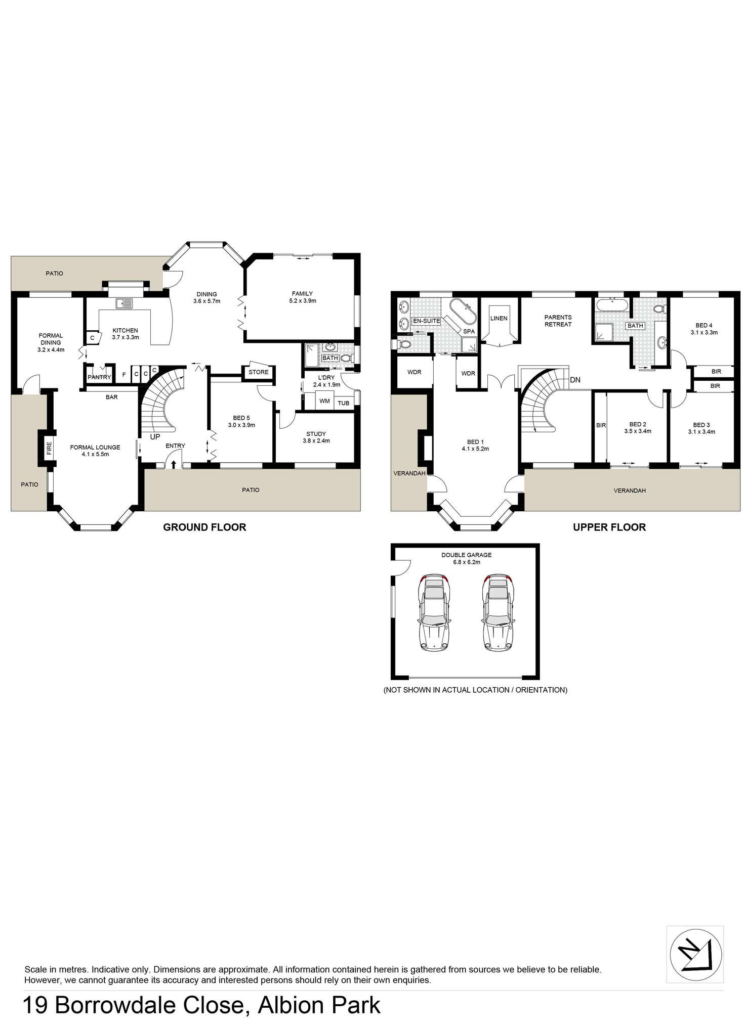 Floorplan of Homely house listing, 19 Borrowdale Close, Albion Park NSW 2527