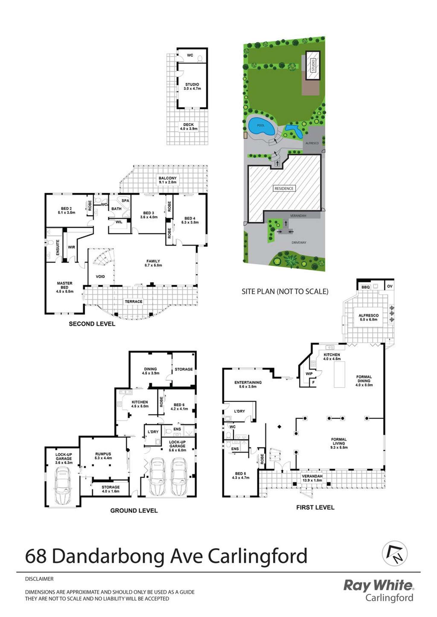 Floorplan of Homely house listing, 68 Dandarbong Avenue, Carlingford NSW 2118