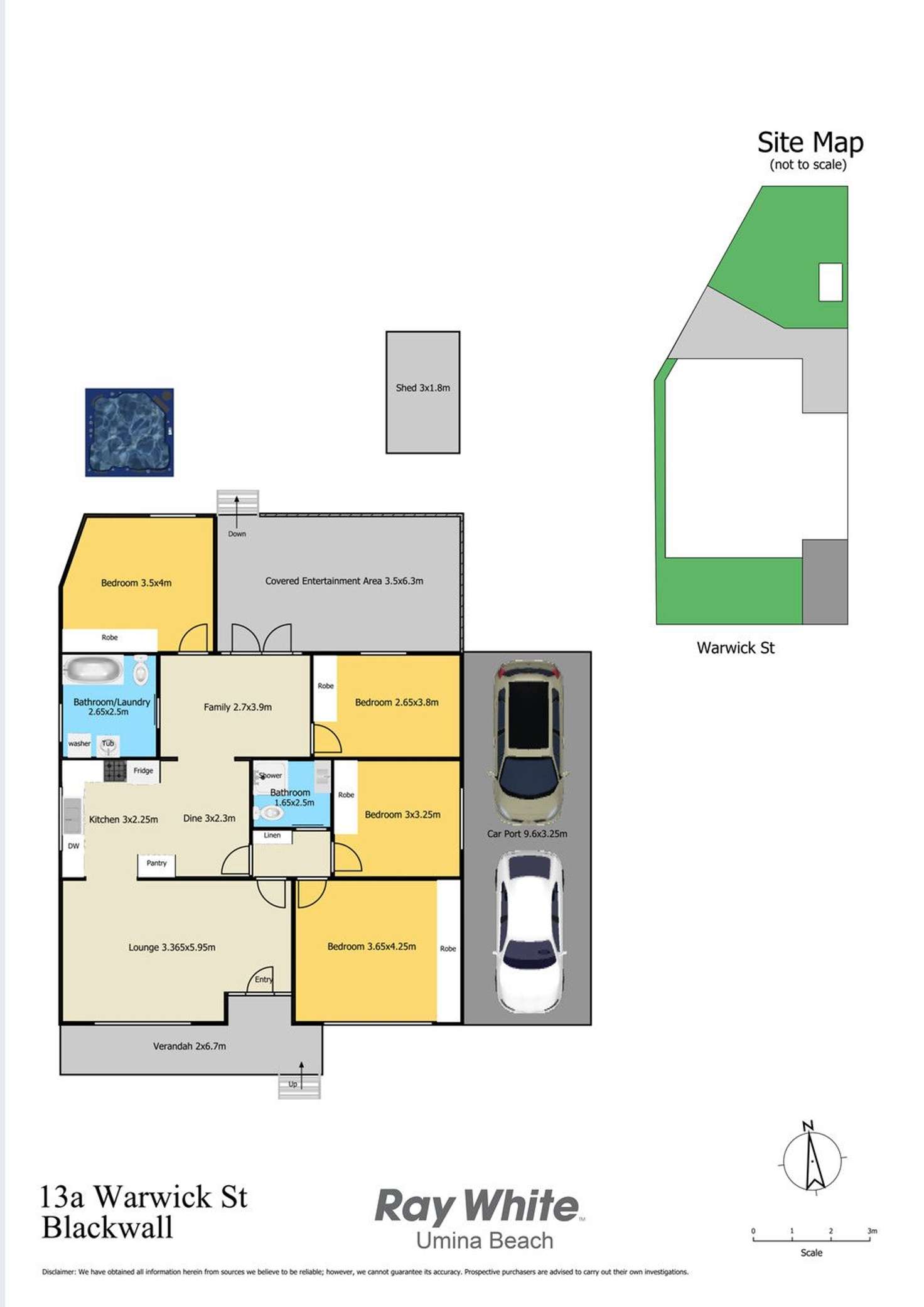 Floorplan of Homely house listing, 13 Warwick Street, Blackwall NSW 2256