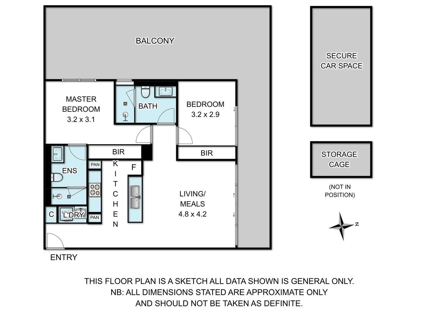 Floorplan of Homely apartment listing, G03/2-4 Elland Avenue, Box Hill VIC 3128
