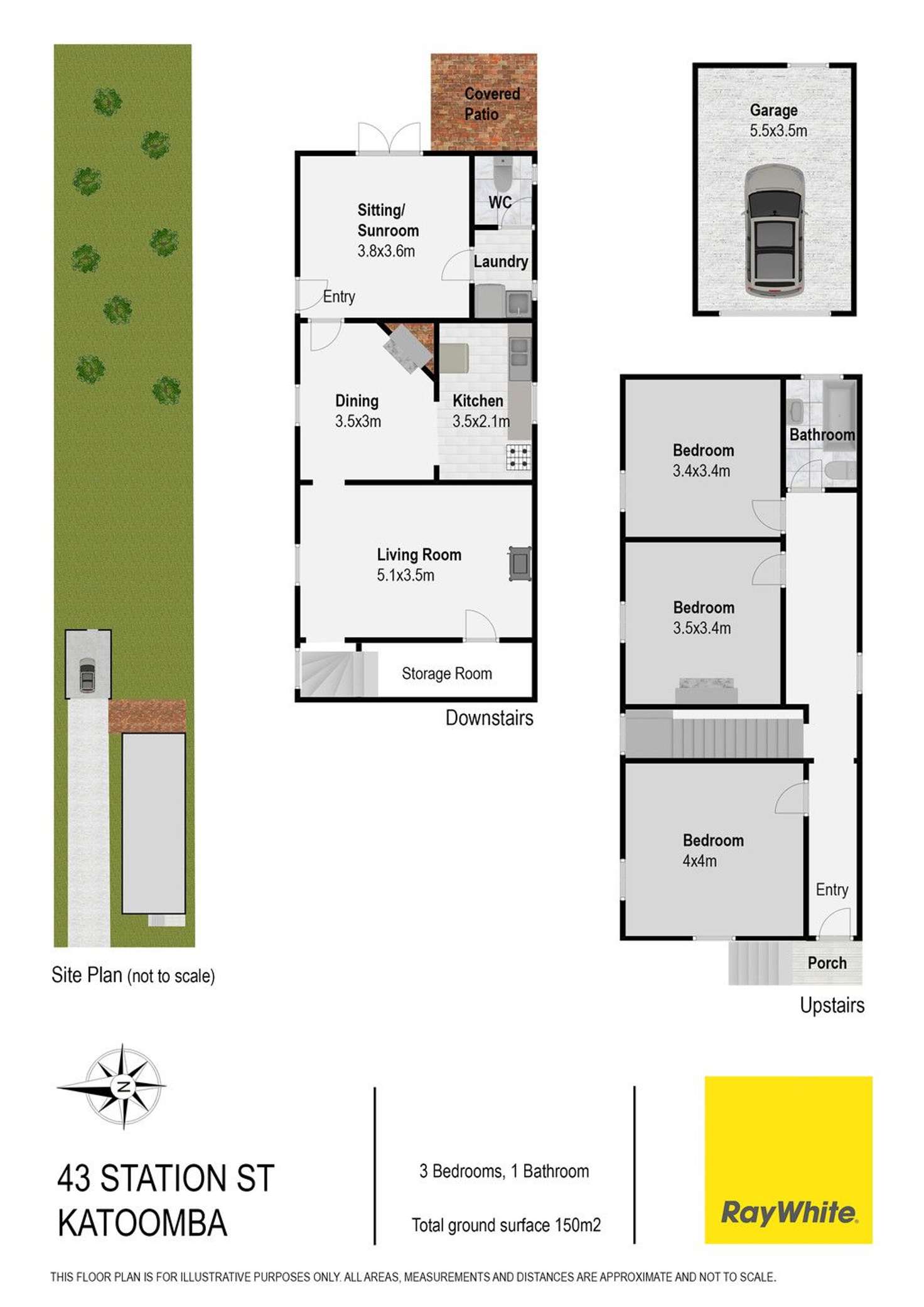 Floorplan of Homely house listing, 43 Station Street, Katoomba NSW 2780