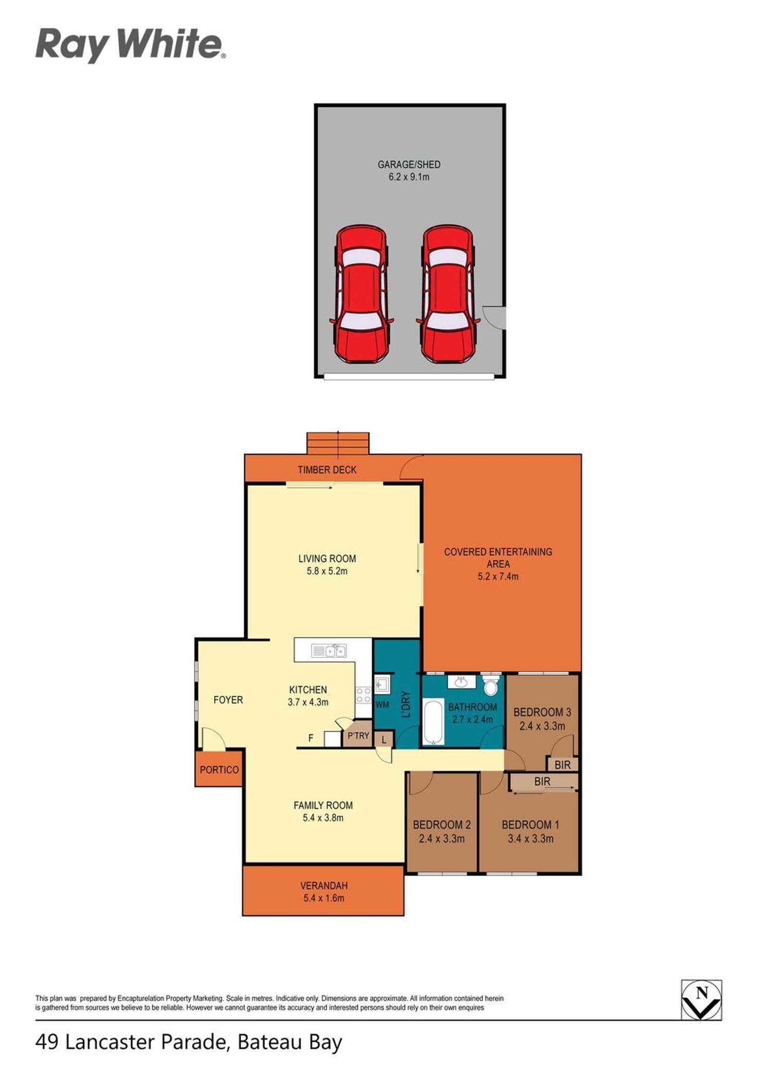 Floorplan of Homely house listing, 49 Lancaster Parade, Bateau Bay NSW 2261