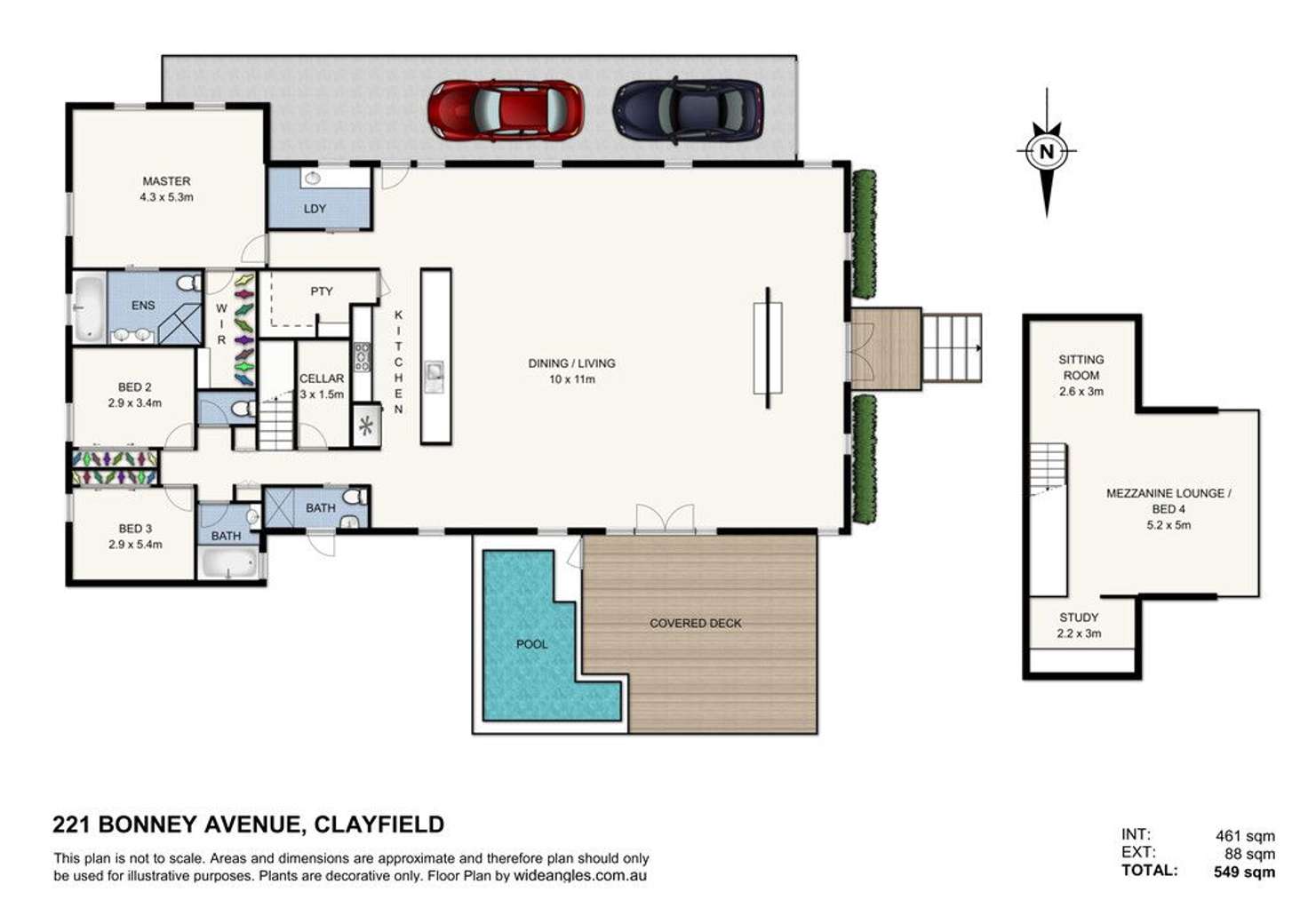 Floorplan of Homely house listing, 221 Bonney Avenue, Clayfield QLD 4011