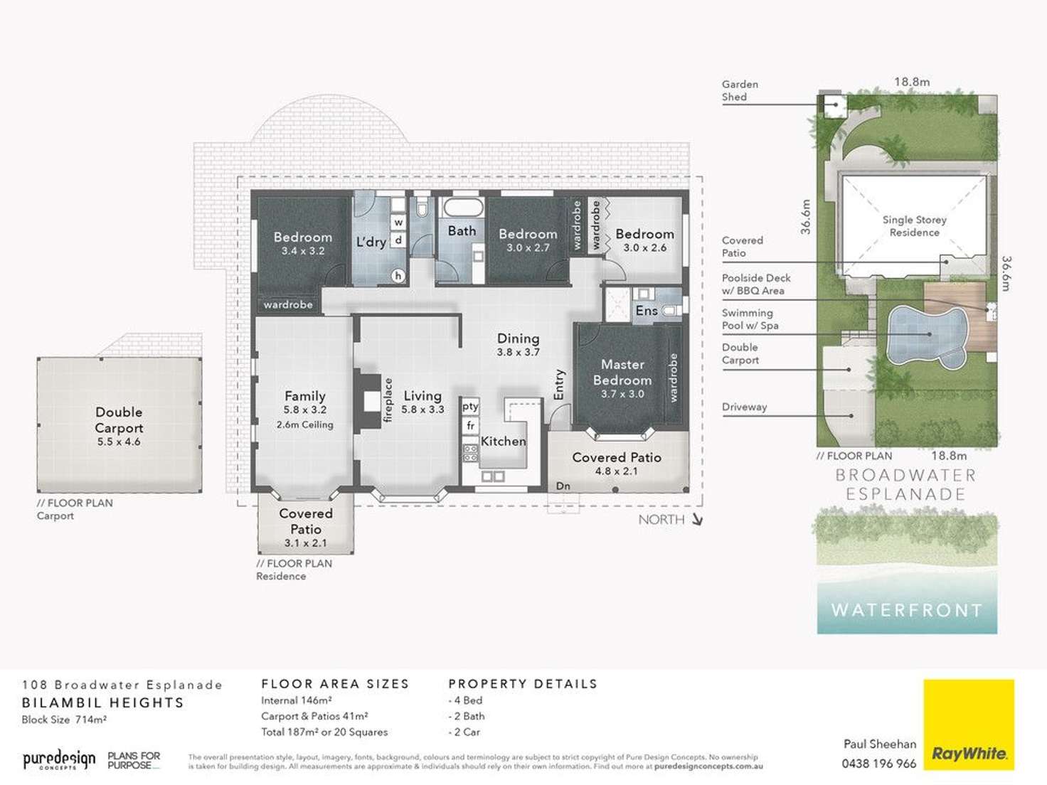 Floorplan of Homely house listing, 108 Broadwater Esplanade, Bilambil Heights NSW 2486