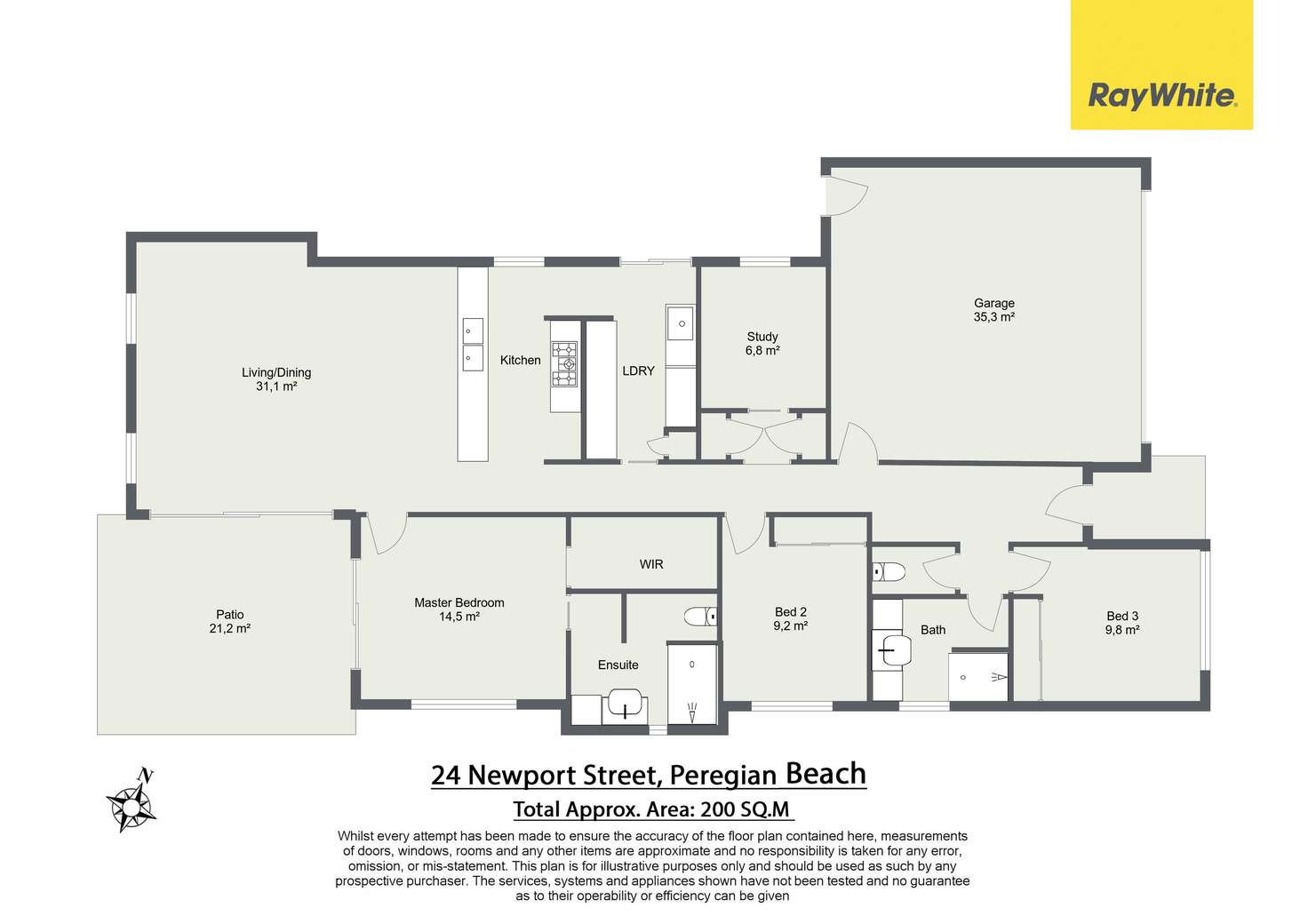 Floorplan of Homely house listing, 24 Newport Street, Peregian Beach QLD 4573