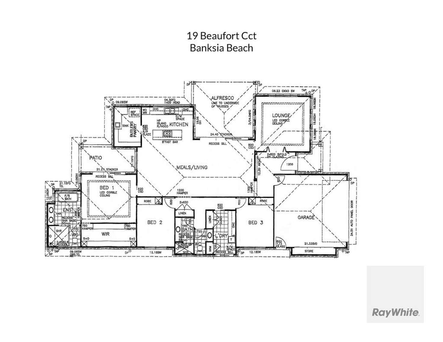 Floorplan of Homely house listing, 19 Beaufort Circuit, Banksia Beach QLD 4507
