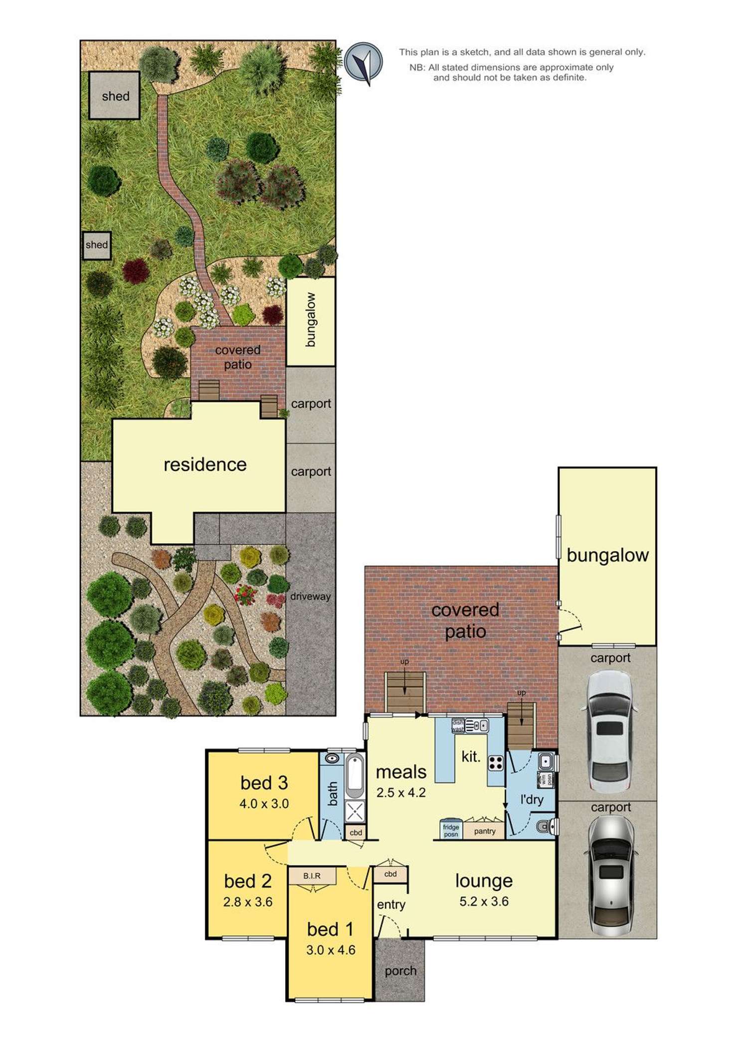 Floorplan of Homely house listing, 46 Homer Avenue, Croydon South VIC 3136