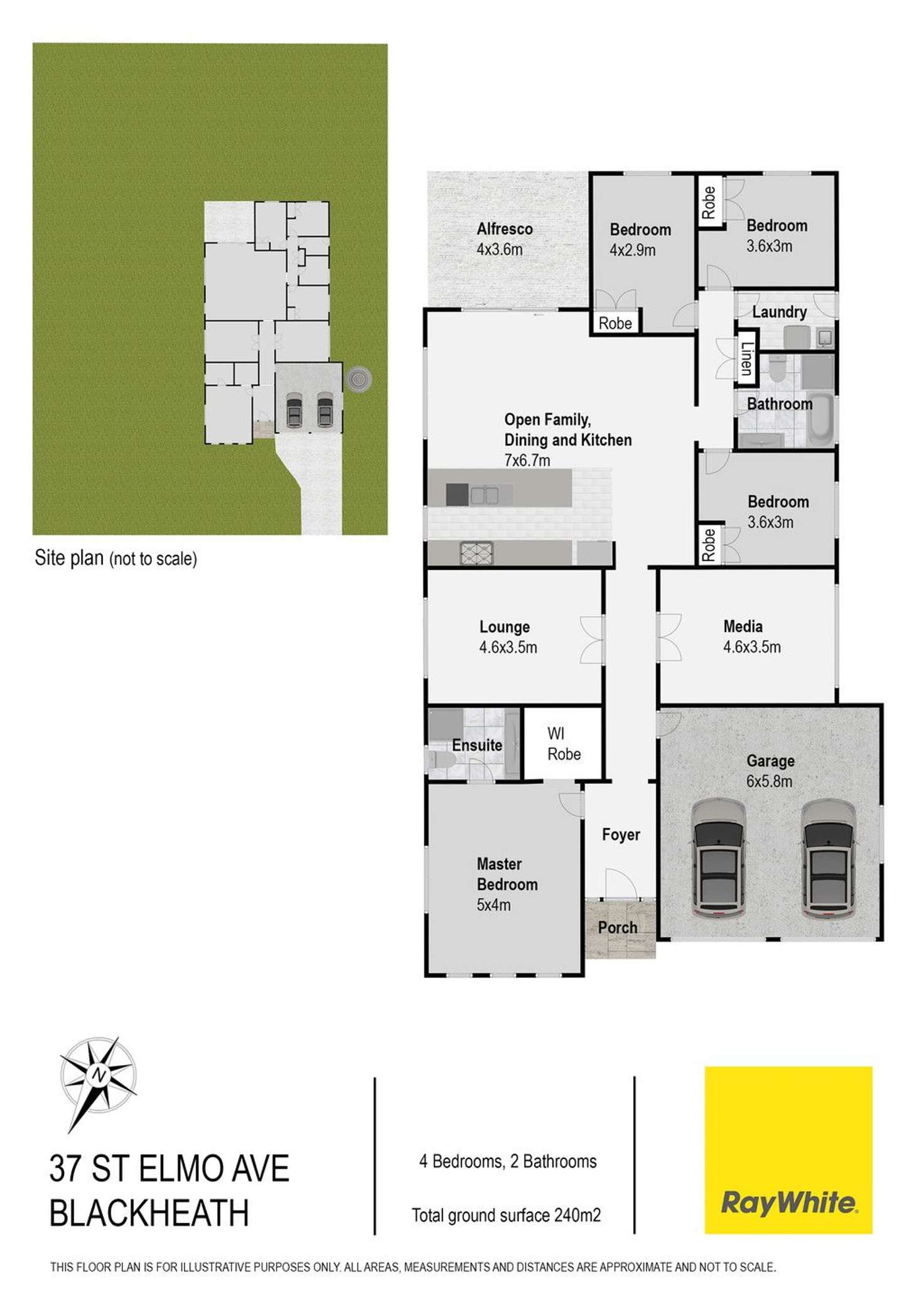 Floorplan of Homely house listing, 37 St Elmo Avenue, Blackheath NSW 2785