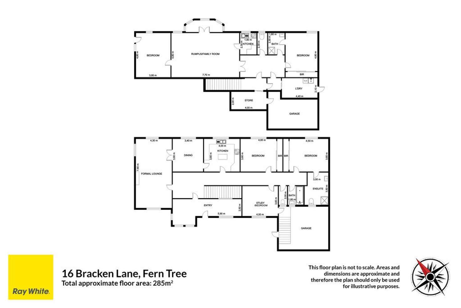 Floorplan of Homely house listing, 16 Bracken Lane, Fern Tree TAS 7054