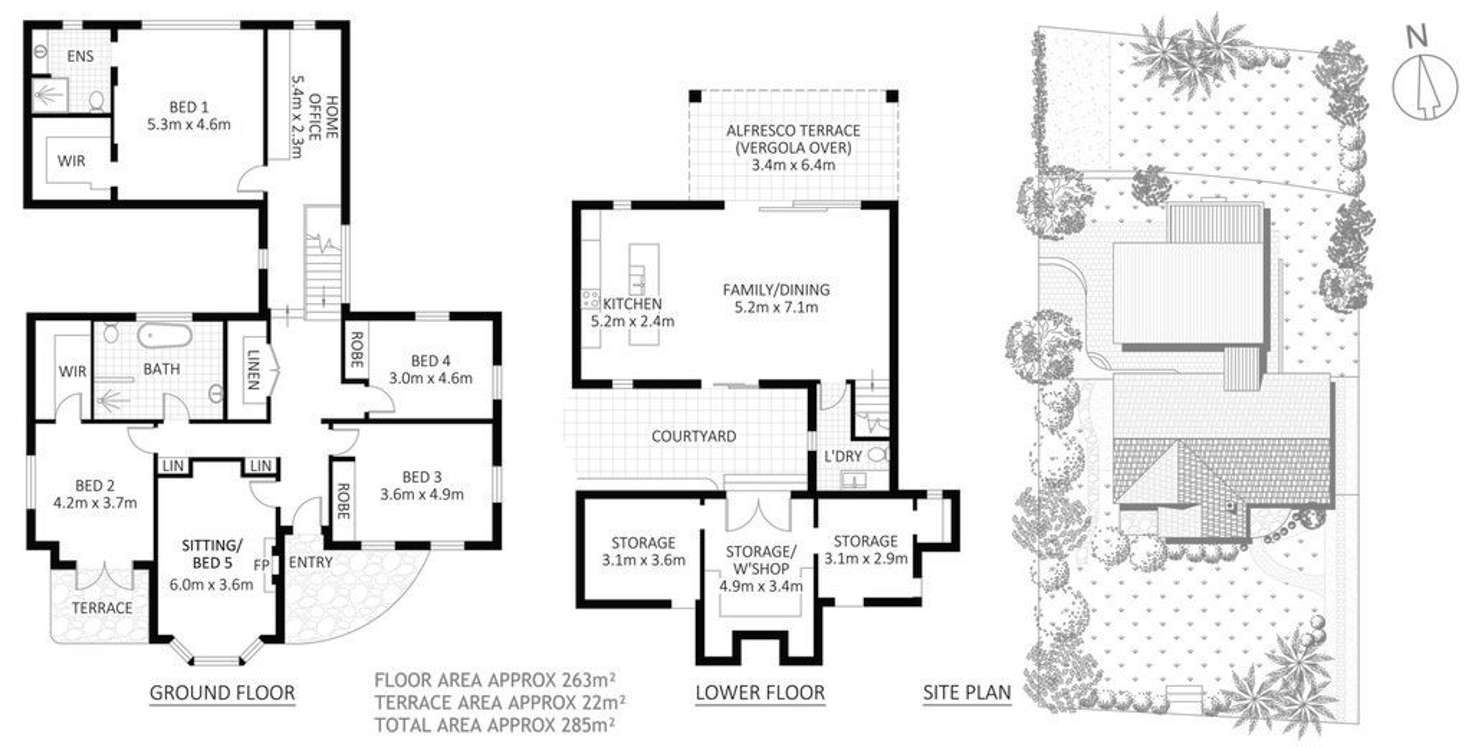 Floorplan of Homely house listing, 153 Pentecost Avenue, Turramurra NSW 2074