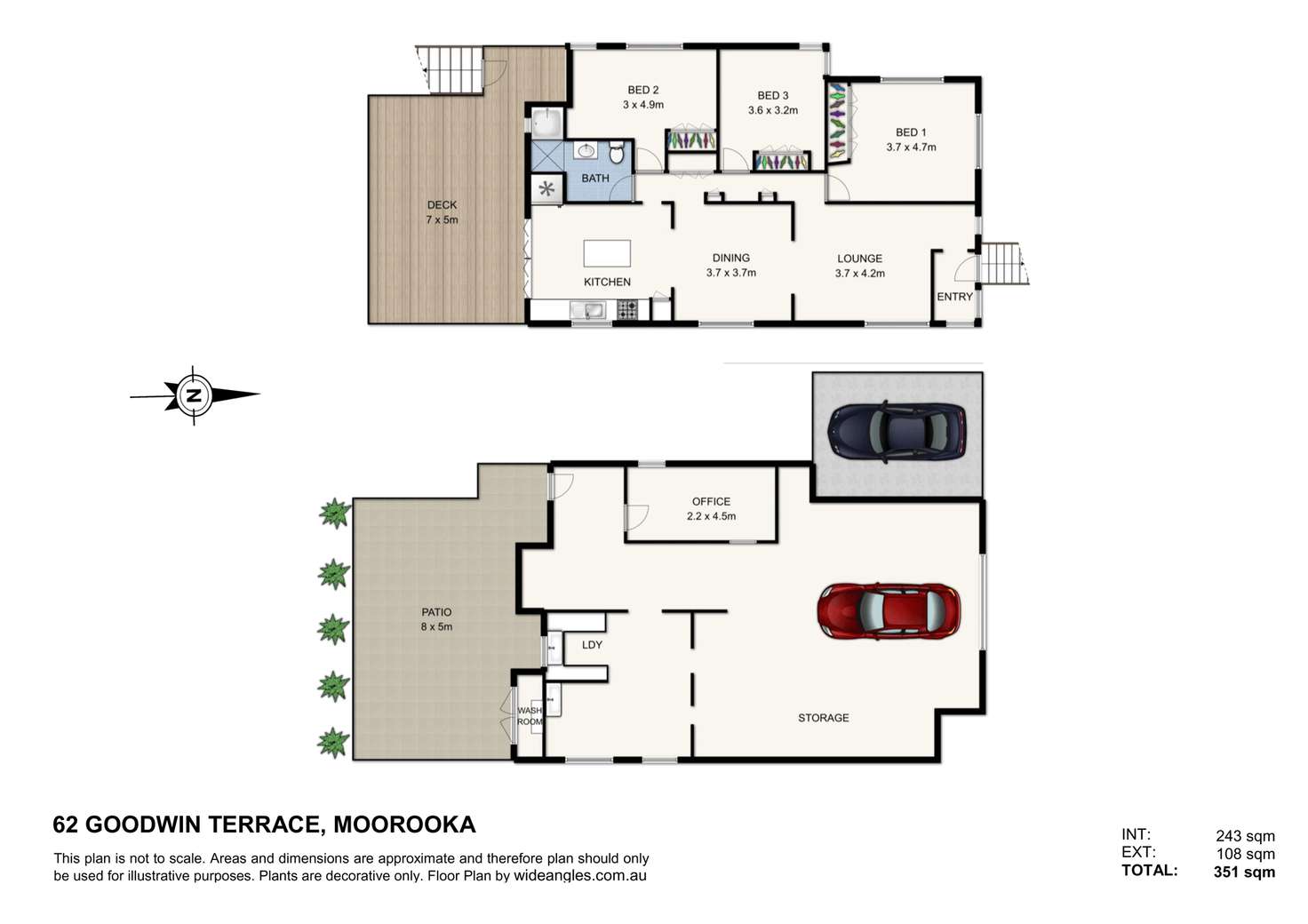 Floorplan of Homely house listing, 62 Goodwin Terrace, Moorooka QLD 4105