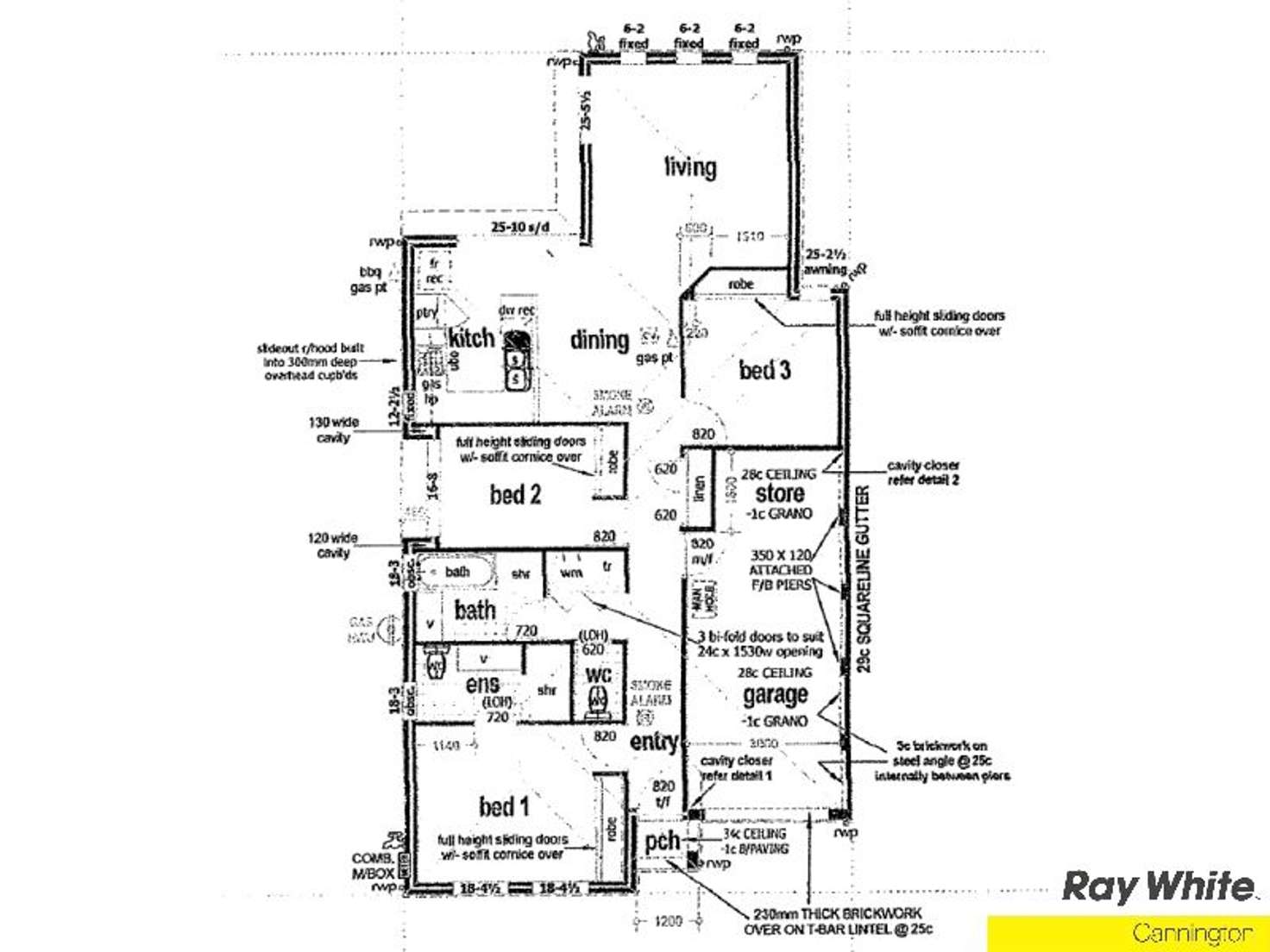 Floorplan of Homely house listing, 6 Arthur Street, Cannington WA 6107