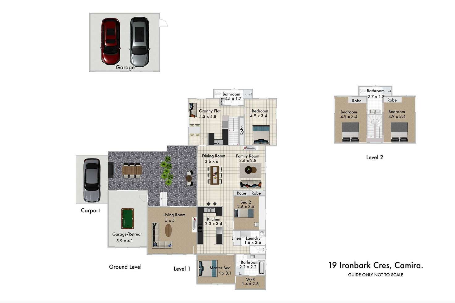 Floorplan of Homely house listing, 19 Ironbark Crescent, Camira QLD 4300